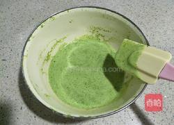 菠菜蛋糕卷的做法图解5