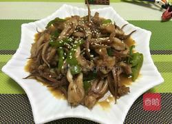 青椒鱿鱼的做法图解3