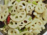 藕炒肉片