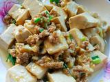 肉末豆腐