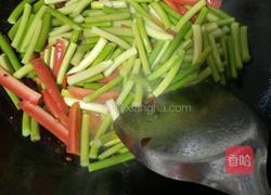 蒜台肉丝的做法图解8