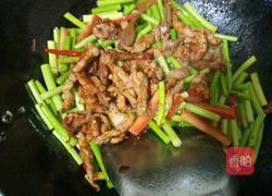 蒜台肉丝的做法图解9