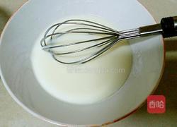 椰香抹茶花纹蛋糕的做法图解8