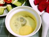鸡蛋肉饼汤