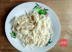 青菜肉丝炒面的做法图解5