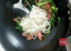 青菜肉丝炒面的做法图解9