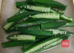 葱油秋葵的做法图解5