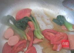 火腿炒面的做法图解8