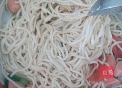 火腿炒面的做法图解9