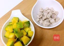宝宝辅食分享【南瓜肉丁双米饭】12m+的做法图解3