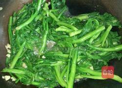 蒜蓉炒菜心的做法图解5