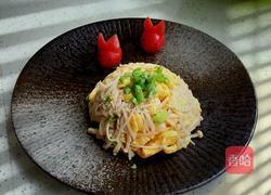 金针菇炒鸡蛋的做法图解7