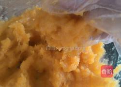 红豆泥馅南瓜饼的做法图解3