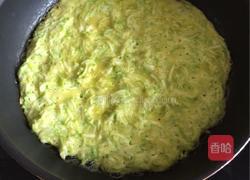 西葫芦薄饼的做法图解6