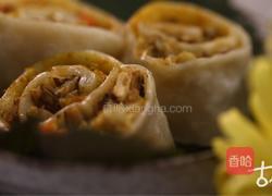 蟹粉小笼包鼻祖，唐代烧尾宴名菜——金银夹花平截的做法图解4