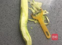 凉拌棒菜的做法图解3