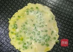 韭菜葱花饼的做法图解4