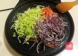 电饼铛黑椒肥牛饭的做法图解5