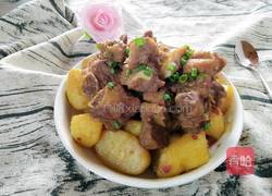 土豆烧排骨的做法图解15