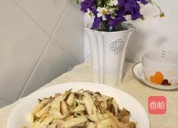 猴头菇炒茭白的做法图解3