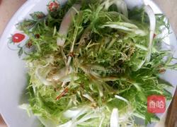 番茄酱拌苦菊的做法图解2