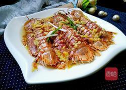 清蒸蒜香皮皮虾的做法图解10