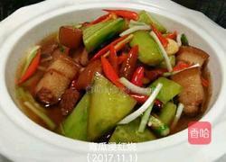 青瓜浸红烧的做法图解5