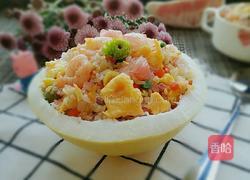清新柚子炒饭的做法图解7