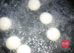 酒酿芝麻心圆子的做法图解1