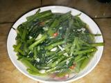 清炒茼蒿