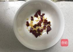肉沫梅干菜炒秋葵的做法图解6