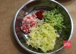 肉末青瓜大白炒饭的做法图解1