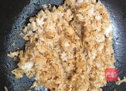 肉末青瓜大白炒饭的做法图解4