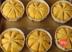黄金南瓜蜜豆包的做法图解13