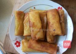 油炸春卷的做法图解4