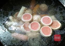 丸子豆腐青菜汤的做法图解3