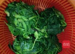 香煎菠菜饼的做法图解2