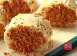 葱香肉松面包卷的做法图解17