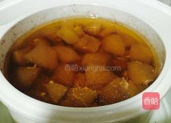 苹果梨雪莲子炖瘦肉汤的做法图解8