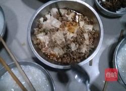肉沫蒸豆腐的做法图解4