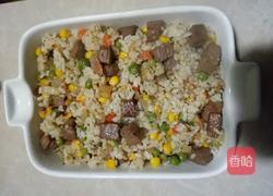 牛肉芝士局饭的做法图解2