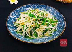 韭菜炒绿豆芽的做法图解8
