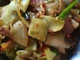 腊肉炒佛手瓜