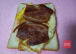 培根杂蔬三明治的做法图解7