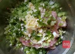 芹菜猪肉陷的做法图解5