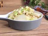 白菜肉丝炒年糕