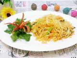 胡萝卜炒茭白