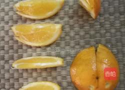 橙子水果卡通拼盘的做法图解2