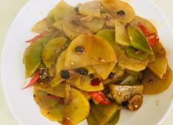 炝炒土豆莴笋片