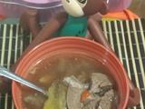 莲子炖猪心